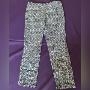Pattern Ankle Pants